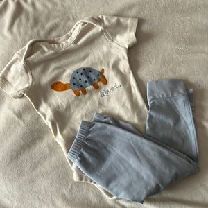Hanna Andersson Bodysuit and Pant Set
